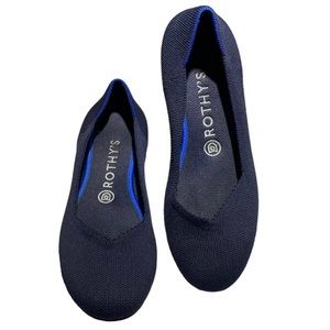 Rothy’s Shoes - The Flat Maritime Blue - women’s 10.5